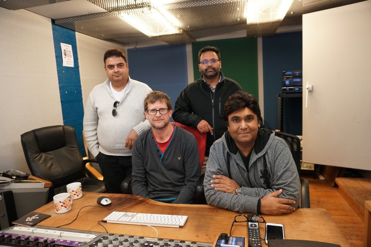 The people behind a recording
